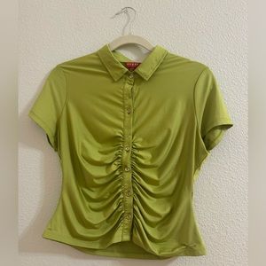 Guess Button Up Top